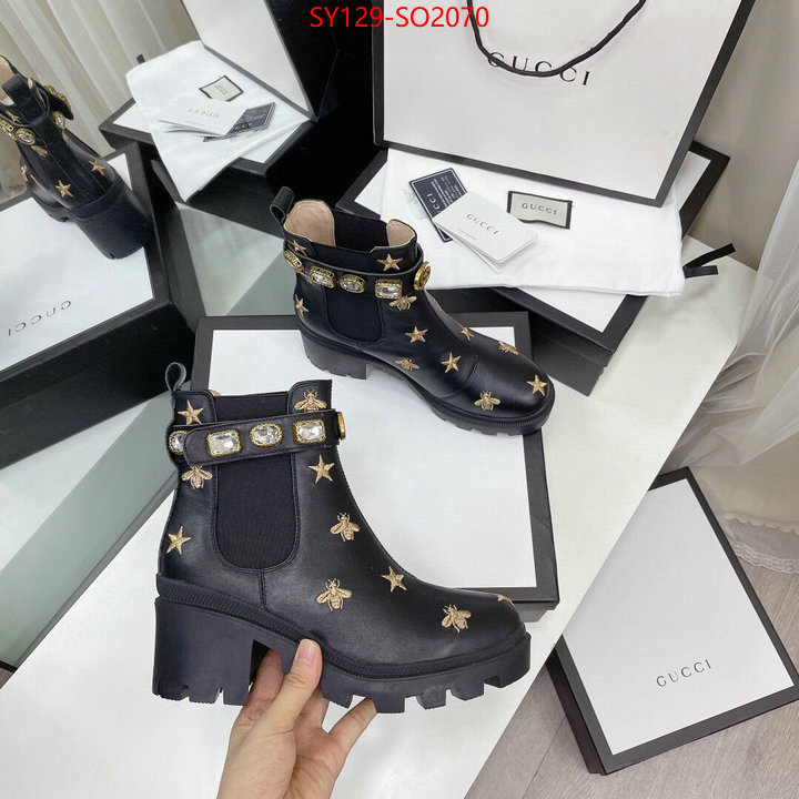 Women Shoes-Gucci,cheap high quality replica , ID: SO2070,$: 129USD