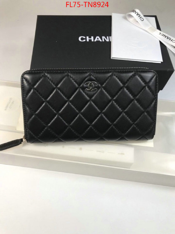 Chanel Bags(4A)-Wallet-,ID: TN8924,$: 75USD