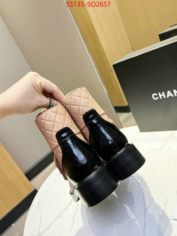 Women Shoes-Chanel,what is top quality replica , ID: SO2657,$: 135USD