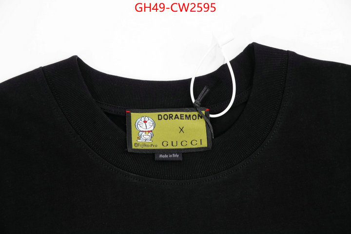 Clothing-Gucci,replicas , ID: CW2595,$: 49USD