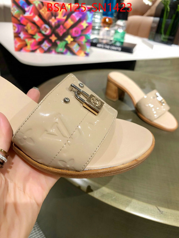 Women Shoes-LV,designer fake , ID: SN1423,$: 125USD