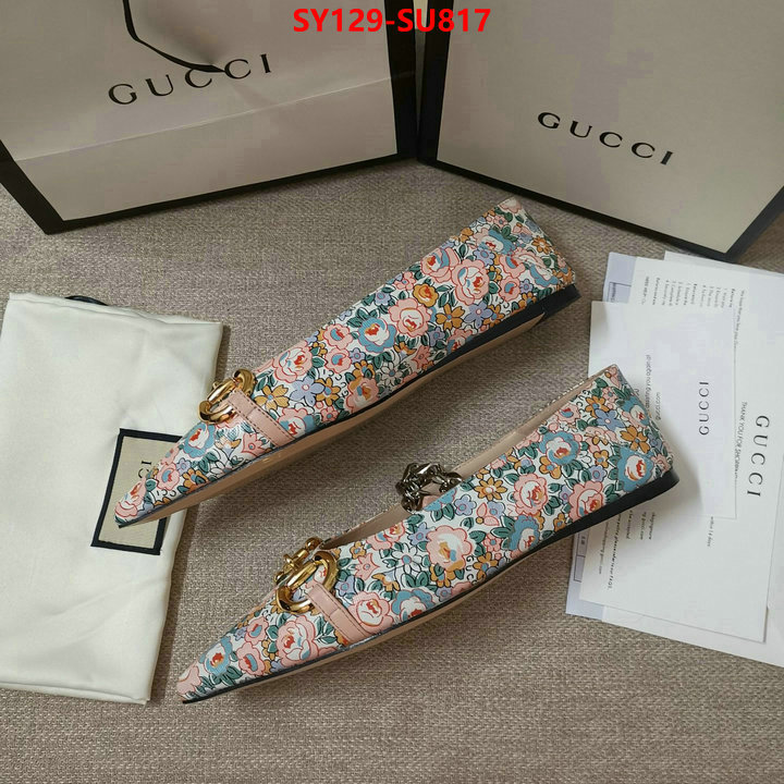 Women Shoes-Gucci,where can i buy the best quality , ID: SU817,$: 129USD