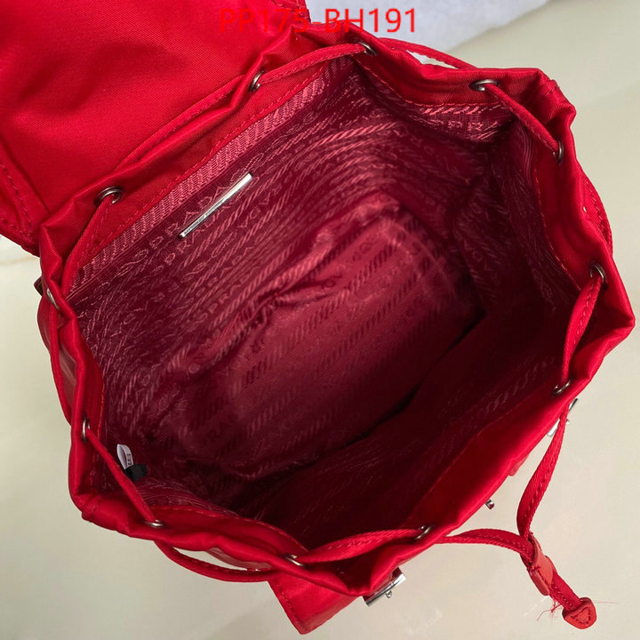 Prada Bags(TOP)-Backpack-,ID: BH191,$:175USD