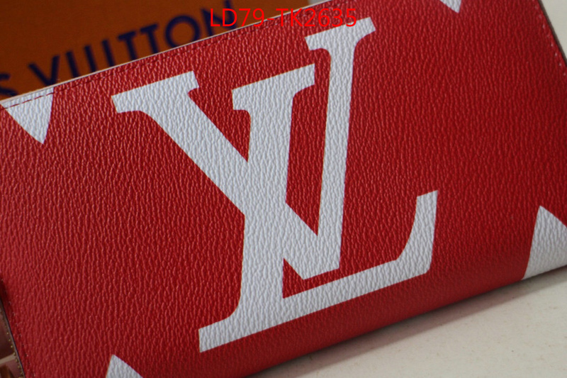 LV Bags(TOP)-Wallet,ID: TK2635,$:79USD