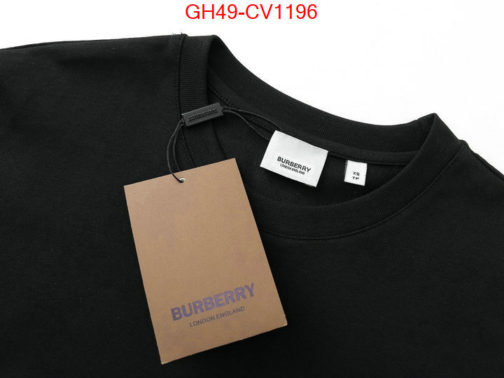 Clothing-Burberry,the most popular , ID: CV1196,$: 49USD