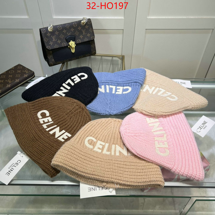 Cap (Hat)-Celine,high quality online , ID: HO197,$: 32USD
