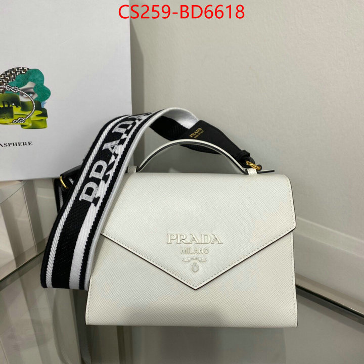 Prada Bags(TOP)-Diagonal-,ID: BD6618,$: 259USD