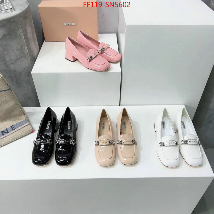 Women Shoes-Miu Miu,fashion replica , ID: SN5602,$: 119USD