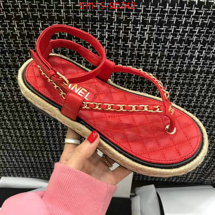 Women Shoes-Chanel,where quality designer replica , ID: SD742,$: 115USD