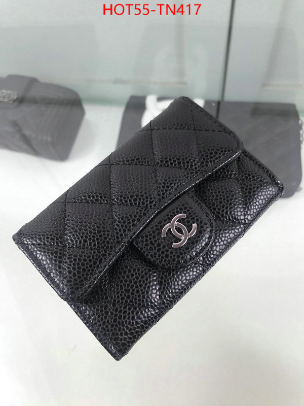 Chanel Bags(TOP)-Wallet-,ID: TN417,$: 55USD