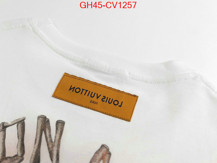Clothing-LV,perfect quality designer replica , ID: CV1257,$: 45USD