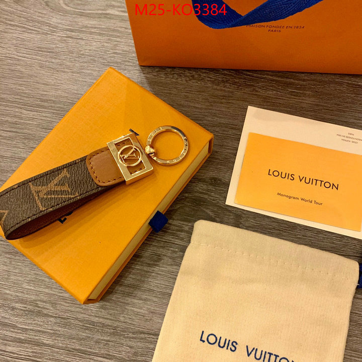 Key pendant-LV,luxury fake , ID: KO3384,$: 25USD