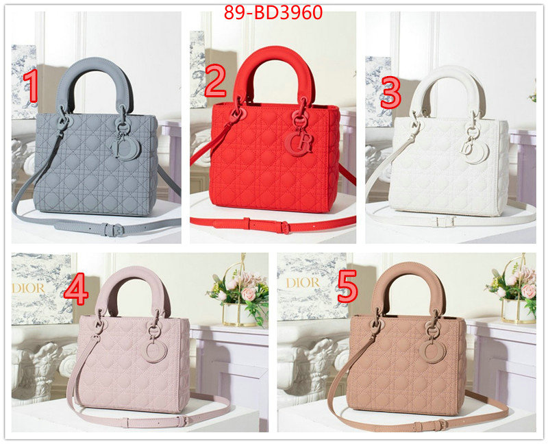 Dior Bags(4A)-Lady-,ID: BD3960,$: 89USD