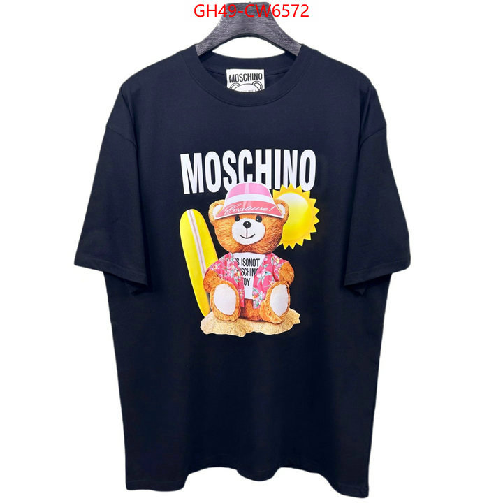 Clothing-Moschino,highest quality replica , ID: CW6572,$: 49USD
