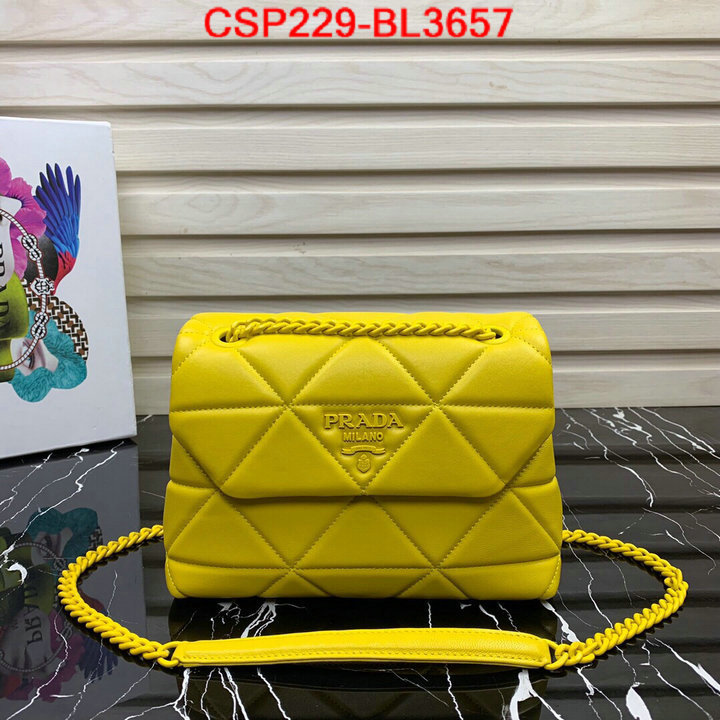 Prada Bags(TOP)-Diagonal-,ID: BL3657,$: 229USD