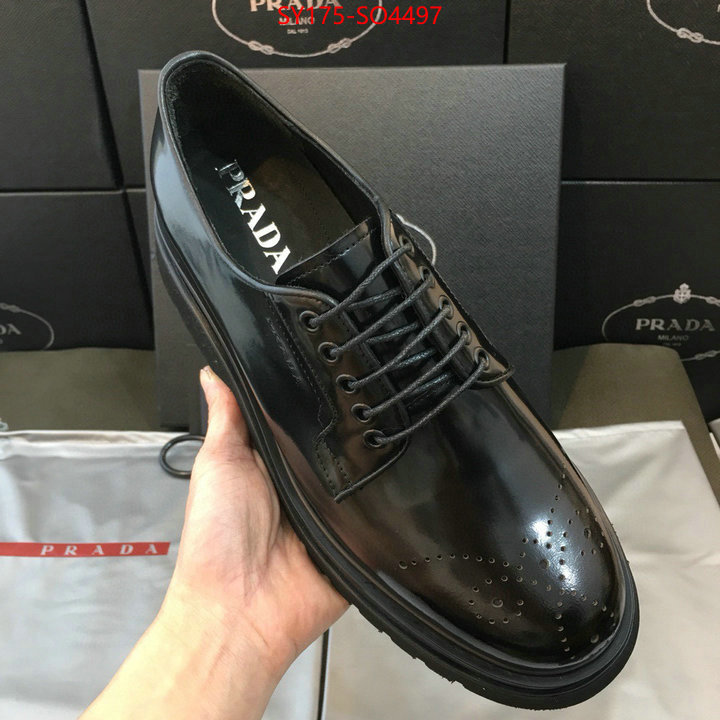 Men Shoes-Prada,luxury shop , ID: SO4497,$: 175USD