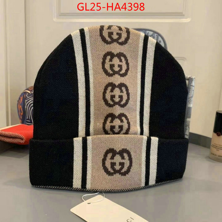 Cap (Hat)-Gucci,best luxury replica , ID: HA4398,$: 25USD