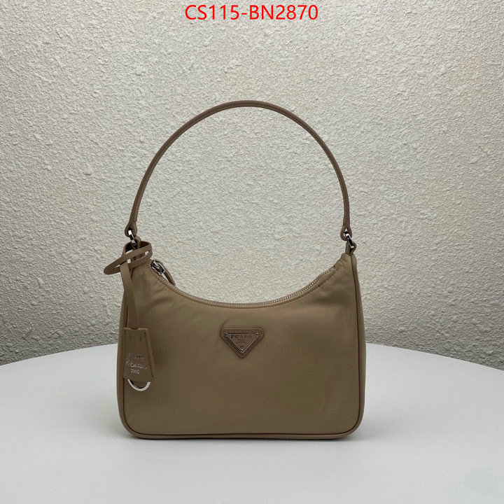 Prada Bags(TOP)-Re-Edition 2000,ID: BN2870,$: 115USD