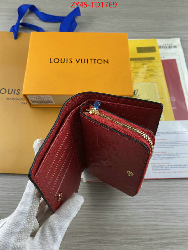 LV Bags(4A)-Wallet,ID: TD1769,$: 45USD