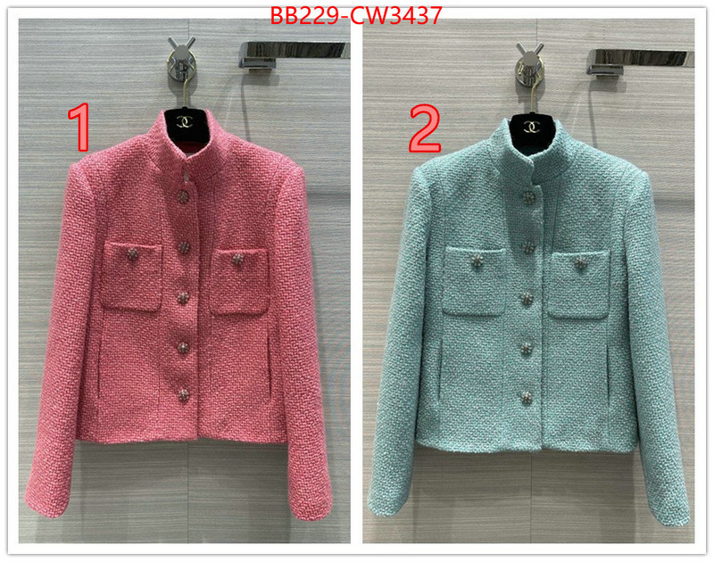 Clothing-Chanel,where can you buy replica ,ID: CW3437,$: 229USD