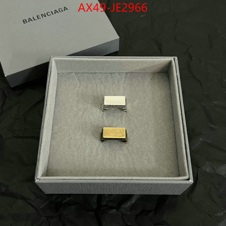 Jewelry-Balenciaga,replica 1:1 high quality , ID: JE2966,$: 49USD