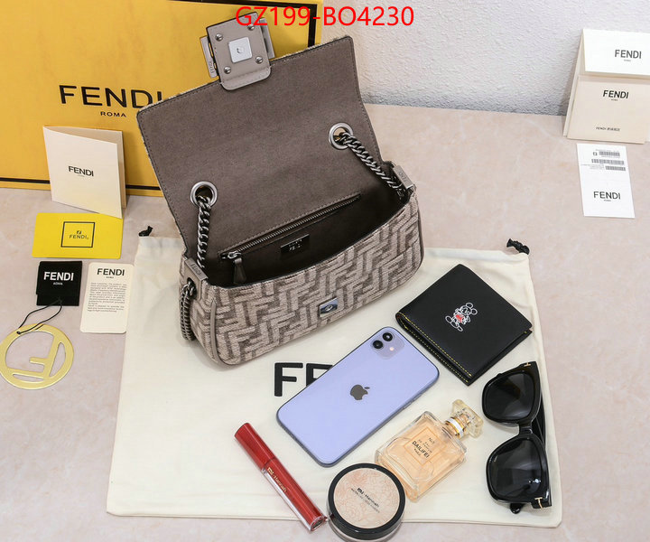 Fendi Bags(TOP)-Baguette,designer fake ,ID: BO4230,$: 199USD