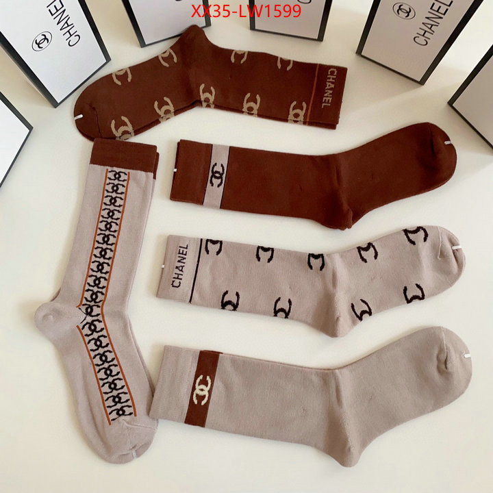 Sock-Chanel,designer 7 star replica , ID: LW1599,$: 35USD