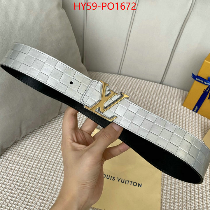 Belts-LV,where can i buy the best 1:1 original , ID: PO1672,$: 59USD