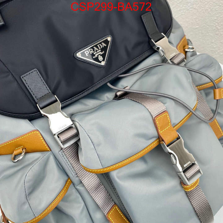 Prada Bags(4A)-Backpack-,the most popular ,ID: BA572,$: 299USD