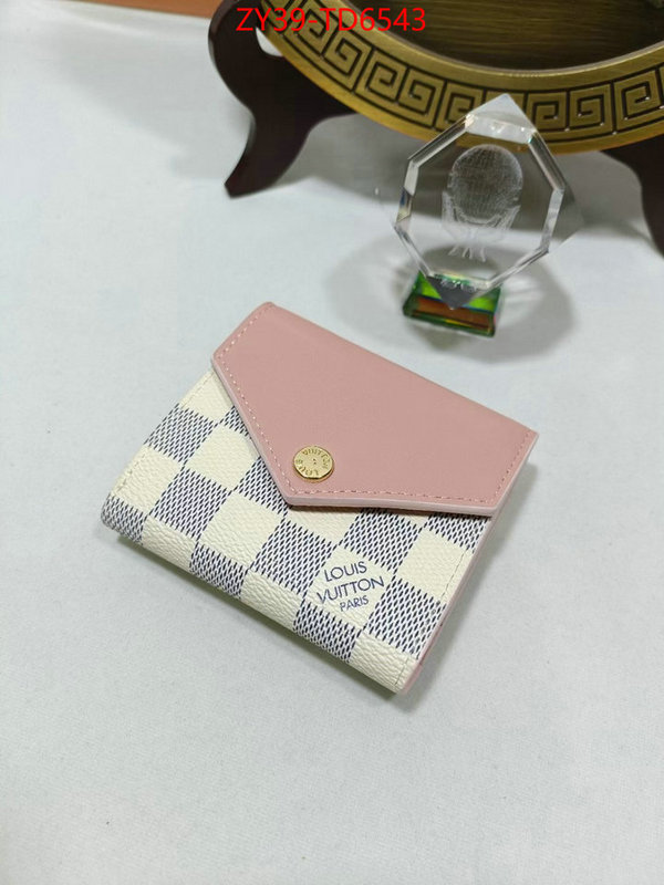 LV Bags(4A)-Wallet,new ,ID: TD6543,$: 39USD