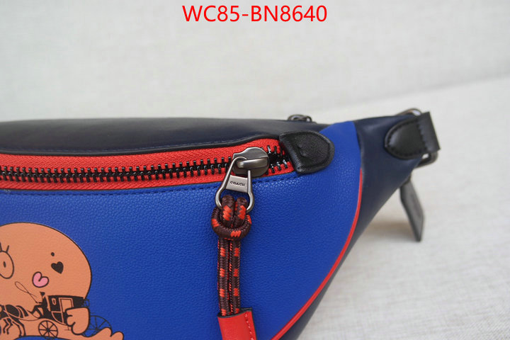 Coach Bags(4A)-Belt Bag-Chest Bag--,mirror copy luxury ,at cheap price ,ID: BN8640,$: 85USD