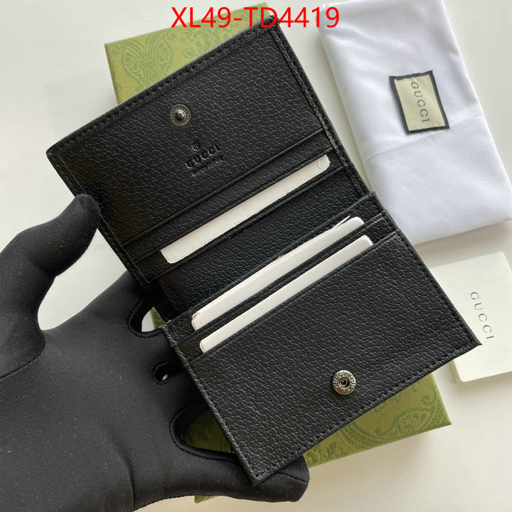 Gucci Bags(4A)-Wallet-,china sale ,ID: TD4419,$: 49USD