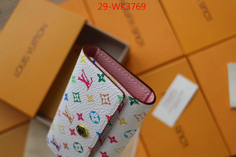 LV Bags(4A)-Wallet,ID: WK3769,$: 29USD