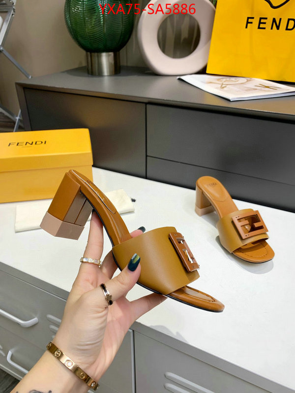 Women Shoes-Fendi,where should i buy to receive , ID: SA5886,$: 75USD