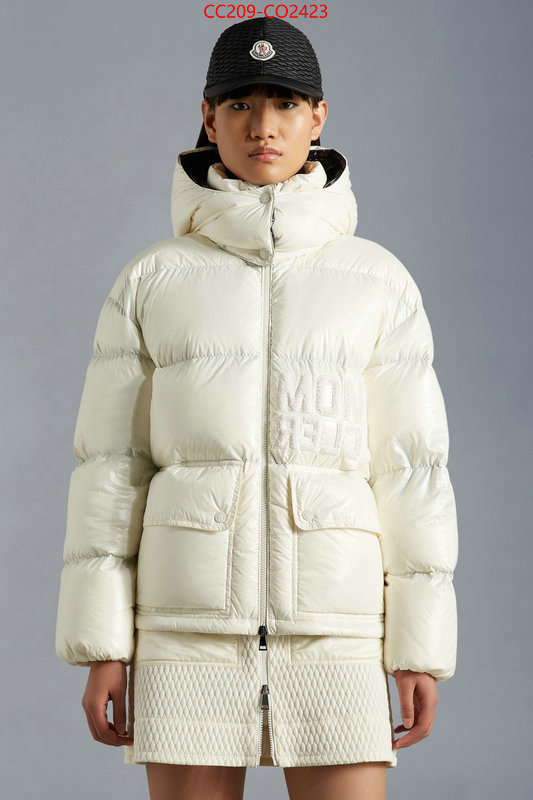 Down jacket Women-Moncler,is it ok to buy replica , ID: CO2423,$: 209USD