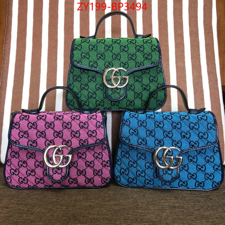 Gucci Bags(TOP)-Marmont,ID: BP3494,$: 199USD