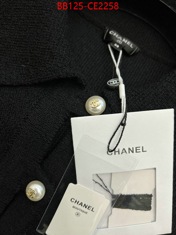 Clothing-Chanel,what's the best place to buy replica , ID: CE2258,$: 125USD