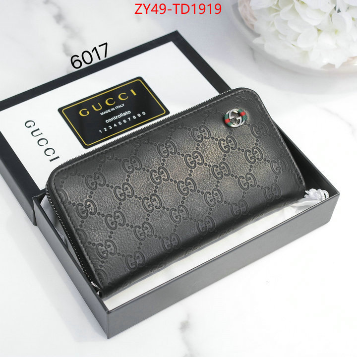 Gucci Bags(4A)-Wallet-,at cheap price ,ID: TD1919,$: 49USD