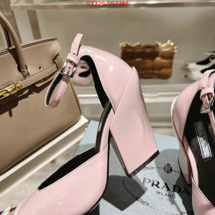 Women Shoes-Prada,customize best quality replica , ID: SE1181,$: 129USD