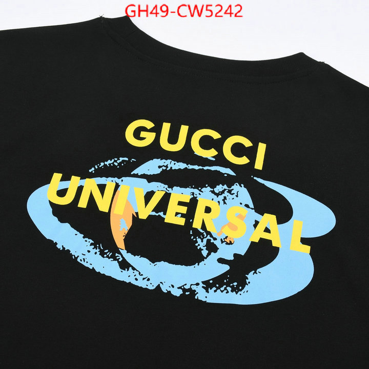 Clothing-Gucci,first copy , ID: CW5242,$: 49USD