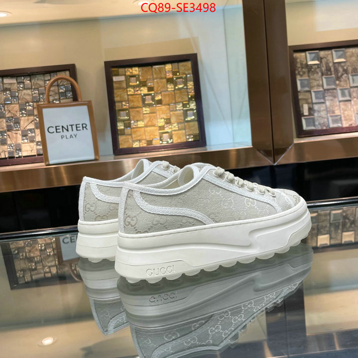 Women Shoes-Gucci,fake aaaaa , ID: SE3498,$: 89USD