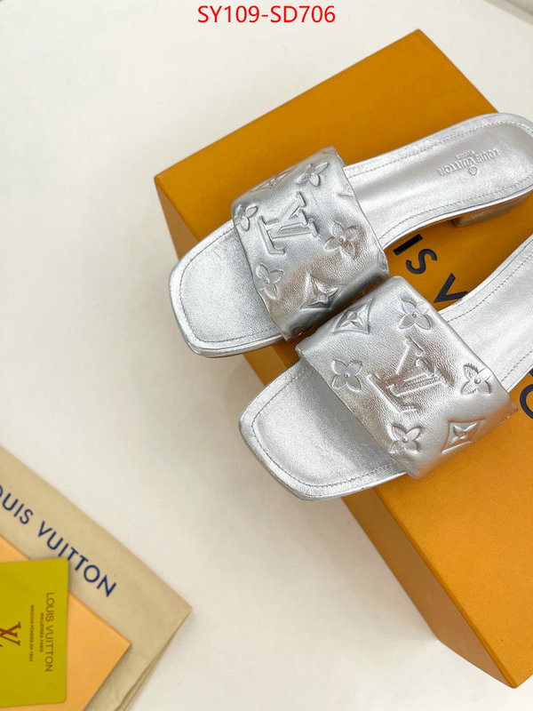 Women Shoes-LV,mirror copy luxury , ID: SD706,$: 109USD