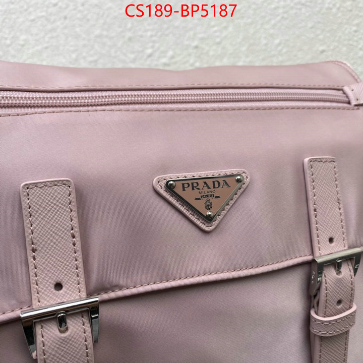 Prada Bags(TOP)-Diagonal-,ID: BP5187,$: 189USD