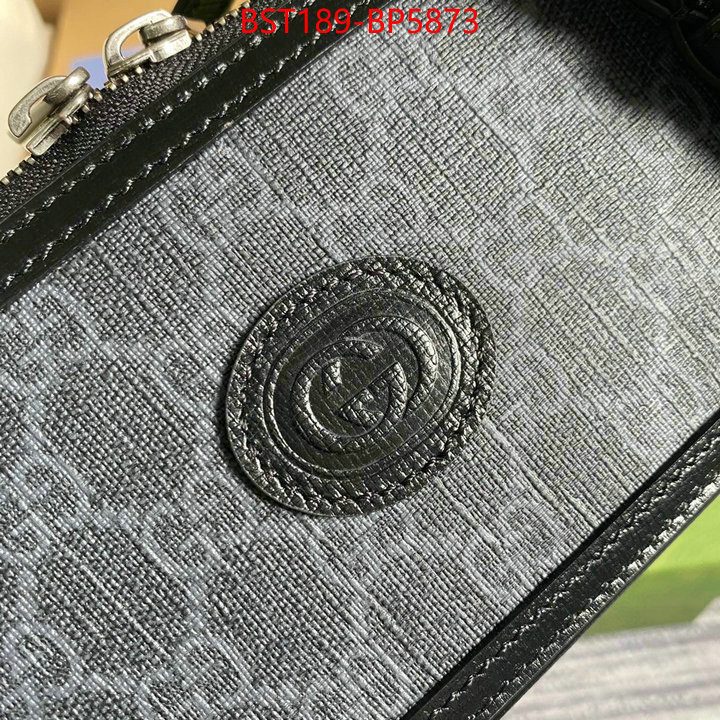 Gucci Bags(TOP)-Diagonal-,ID: BP5873,$: 189USD