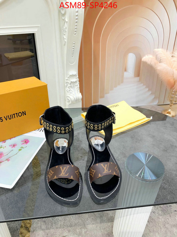 Women Shoes-LV,aaaaa+ quality replica , ID: SP4246,$: 89USD