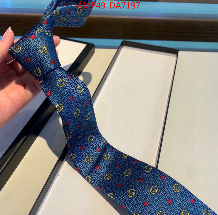 Ties-Gucci,new designer replica , ID: DA7197,$: 49USD