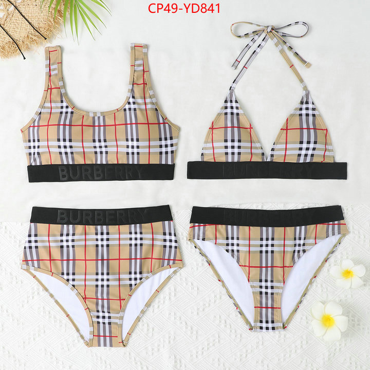 Swimsuit-Burberry,top quality replica , ID: YD841,$: 49USD