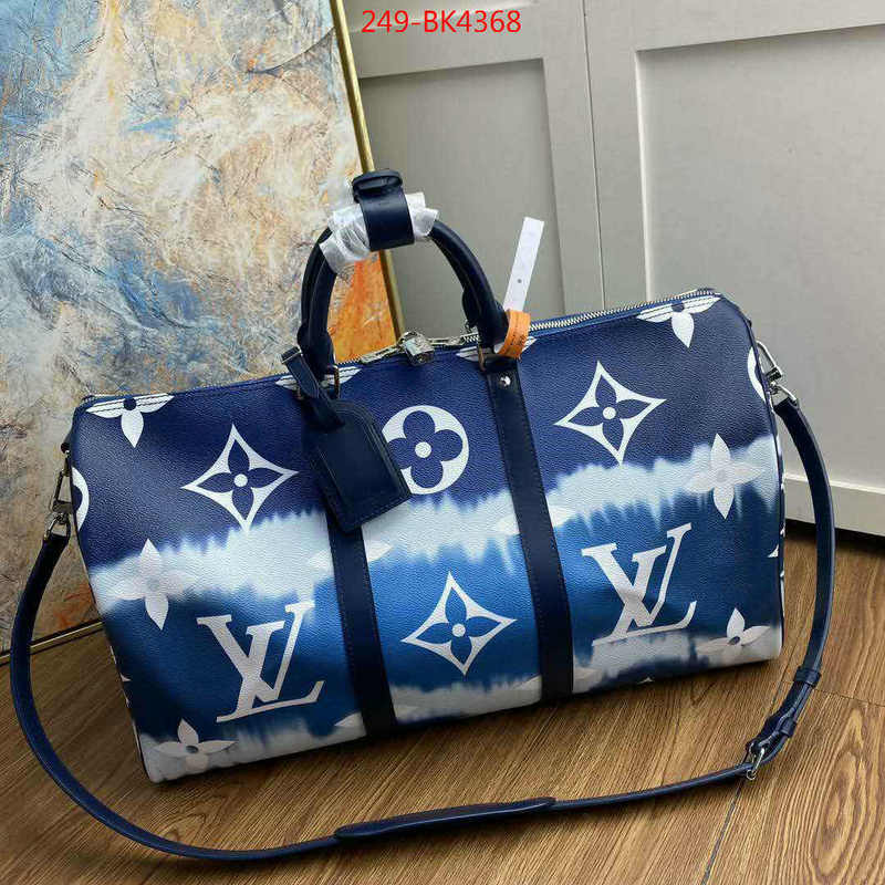 LV Bags(TOP)-Keepall BandouliRe 45-50-,ID：BK4368,$:249USD