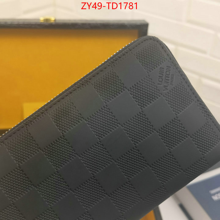 LV Bags(4A)-Wallet,ID: TD1781,$: 49USD