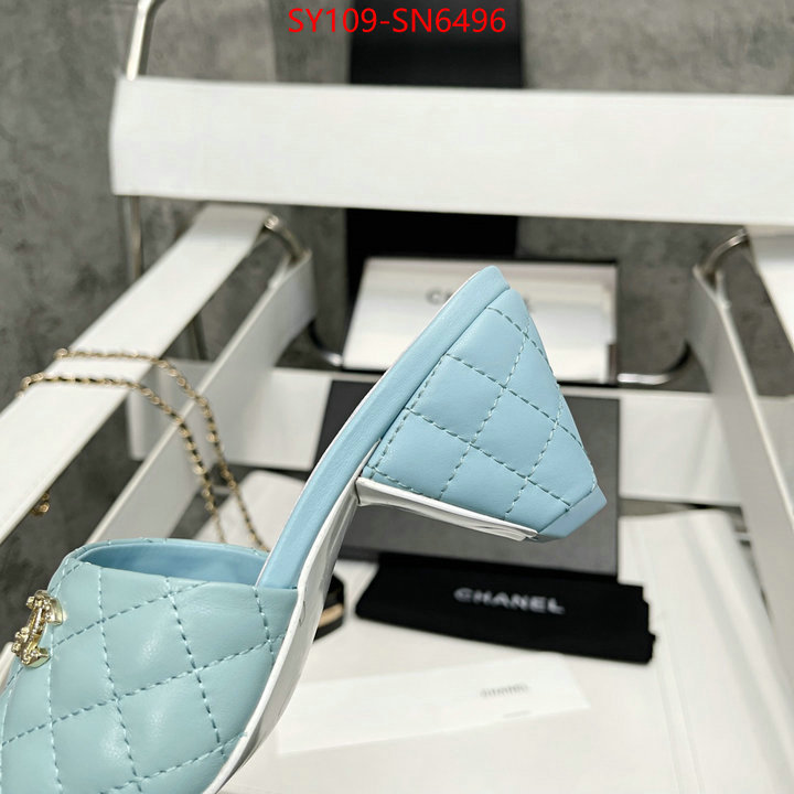 Women Shoes-Chanel,top designer replica , ID: SN6496,$: 109USD